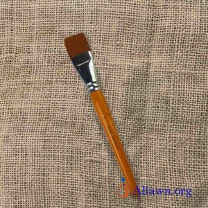 1.5-Number Flat Brush for Acrylic & Oil Painting