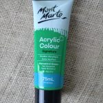 Mont Marte Signature Acrylic Paint 75ml - Monastral Green