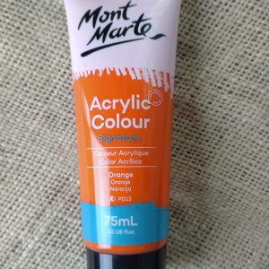 Mont Marte Signature Acrylic Paint 75ml - Orange