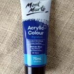 Mont Marte Signature Acrylic Paint 75ml - Phthalo Blue