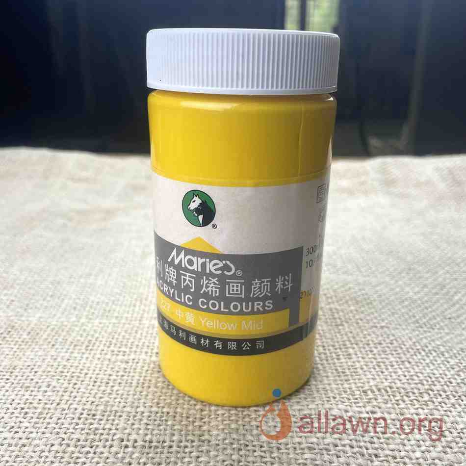 yellow Mid color maries paint 300ml yellow Mid color maries paint 300ml
